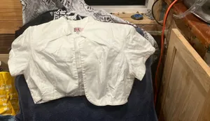 White Shawl Size XL thumbnail 1