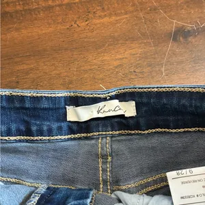 Kancan Denim Shorts 9 28 Cutoff Jean Blue thumbnail 2