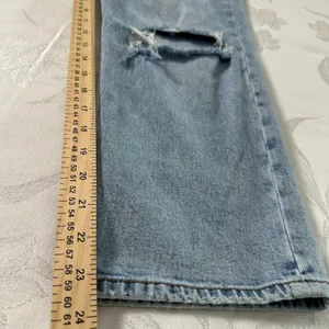 Abercrombie & Fitch Size 30/10 Women The Ankle Straight Ultra Hi Rise Jeans Blue thumbnail 6