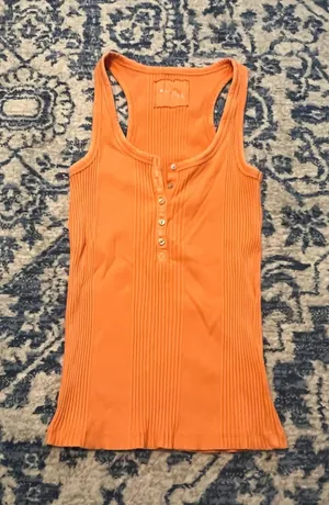 Aerie Henley Tank Top thumbnail 1