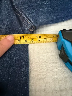 Old Navy Dark Blue Denim Jacket - Classic Trucker Style thumbnail 2