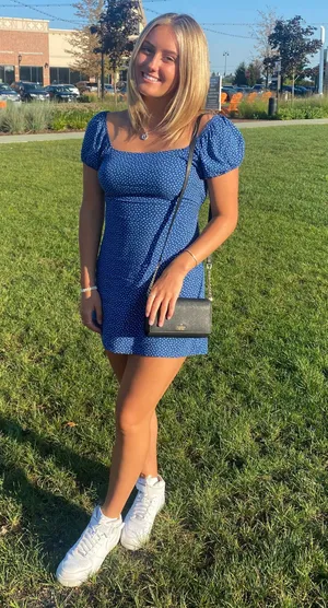 LA Hearts Blue Dress thumbnail 1