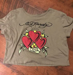 Ed Hardy Tee Y2K Graphic thumbnail 1