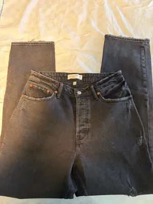 Abercrombie High-Rise Jeans The Dad Curve Love thumbnail 2