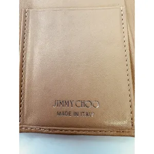 Jimmy Choo Nemo Trifold Wallet With Coin Purse Stars Studs‎ Leather Small Wallet thumbnail 13