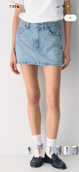 Aritzia 90’s Ricci Denim Skirt thumbnail 1