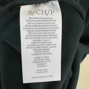 Cabi Renaissance Forest Green Black Asymmetrical Full Zip Mid Length Jacket‎ S thumbnail 10