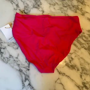 NWT Quince Italian High Rise Berry Pink Bikini Bottom Swimwear M thumbnail 6