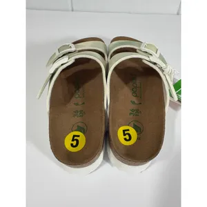 Papillio Birkenstock Arizona Platform Sandals Vegan Green Watercolor Wash 36 5 thumbnail 2