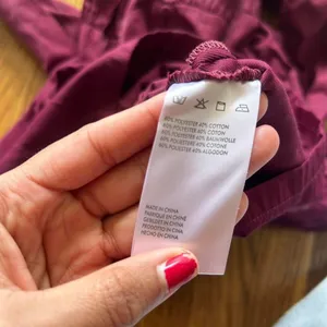 Urban Outfitters Burgundy Milkmaid Dress Eggie Nirvana Dress sz XS thumbnail 7