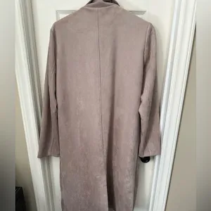 Forever 21 Dusty Pink Long Coat thumbnail 4