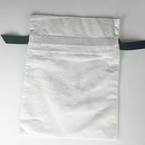 Sephora Play! Drawstring Cloth MakeUp Delicates Travel Bag White Red Black New thumbnail 4