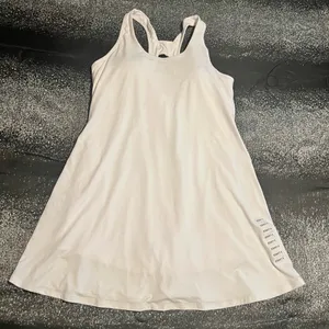 Womens 1X NWT White Sleeveless Active Classic Exercise Dress thumbnail 1