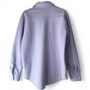 Aritzia tna lavender fleece button up |2| thumbnail 2