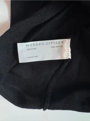 Modern Citizen Black Harper Wrap Top Size Small NWOT thumbnail 6