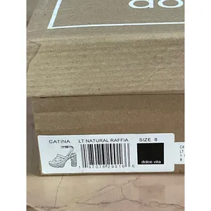 Dolce Vita Catina High Heels in Light Natural 8 with box Womens Platform Raffia thumbnail 10