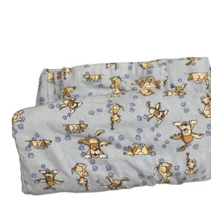 Blair Womens 3XL Pajama Set Blue Cotton Dog Print Button Front Sleepwear 39216 thumbnail 7