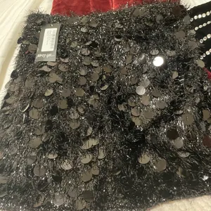 NWT NastyGal Tinsel Sequin Micro Mini Skirt. thumbnail 6
