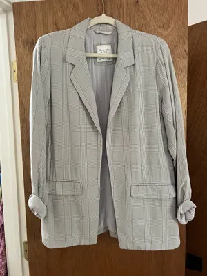 Abercrombie and fitch casual plaid blazer thumbnail 3