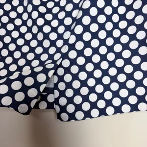 J.Crew Pencil Skirt Workwear Preppy Polka Dot Stretch Cotton Navy Cream Size 4 thumbnail 6