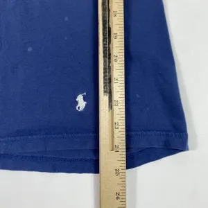 Polo Ralph Lauren Shirt Womens Small Blue Crewneck Short Sleeve Pony‎ Logo thumbnail 5