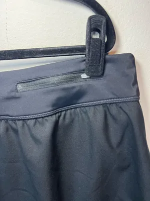 Nike Solid Element Board Skirt Skort Black Activewear Athleisure Zip Pocket XXL thumbnail 9