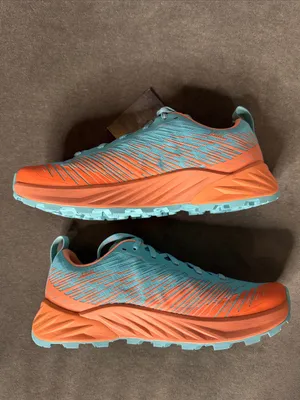 Women’s Lowa Amplux WS All Terrain Running Shoes Size 8 Melon Arctic 320695 0300 thumbnail 4