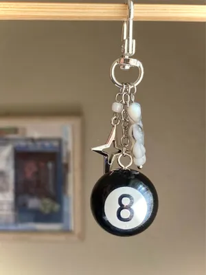 Handmade grunge funky y2k bag charm/accessory/key chain🖤 thumbnail 4
