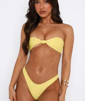 White Fox bikini bottoms thumbnail 1