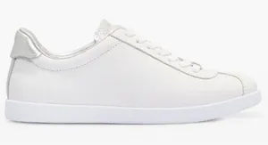 Paige Amy White Leather Sneakers Minimalist Quiet‎ Luxury thumbnail 1