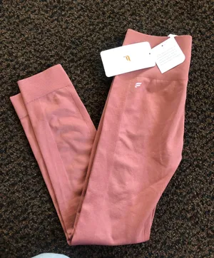 Fabletics High-Waisted Seamless Rib 7/8 Leggings thumbnail 2