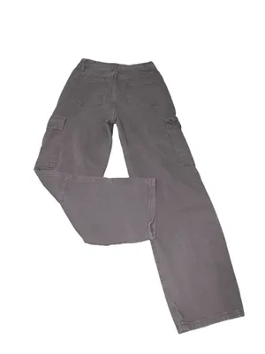 Gray cargo pants thumbnail 5