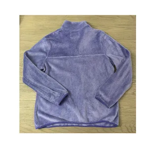 Jachs Cabin Purple 1/4 Snap Sherpa Fleece Pullover Sweater Women’s Size L thumbnail 4