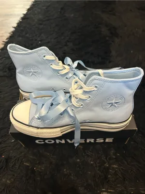CONVERSE Ctas Lift Hi top blue platform lace up shoes sneakers women’s new thumbnail 7