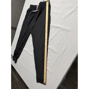 Members Mark Favorite Soft Jogger Black Soot Heather Gray Lounge Pants Large thumbnail 6
