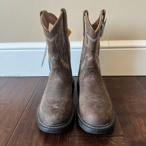 New Ariat Tracey Composite Toe Work Boot WOMAN in‎ DUSTED BROWN SZ 6.5 thumbnail 2