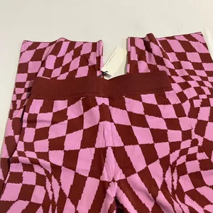 Daydreamer LA Basics Eclipse Wave Pull On Pant Pink and Red NWT Small Black thumbnail 6