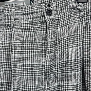 Gitano Plaid Pants 80s Sz 16 Waist 30” To 34” Grunge Academic Paperbag Baggy thumbnail 5