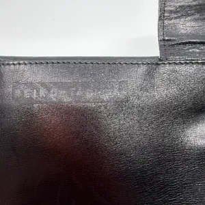 Celine Sulky Continental Flap Black Macadam Canvas Wallet thumbnail 8