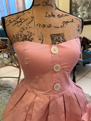 Super pretty dress size S. ❤️ Pink thumbnail 4