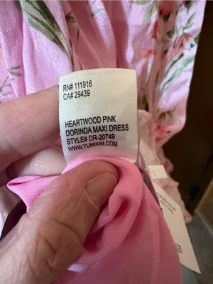 NWT Yumi Kim Dorinda Floral Maxi Dress in Heartwood Pink thumbnail 11