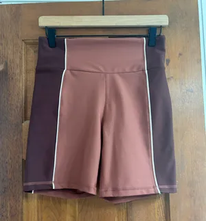 Abercrombie Athletics YPB Brown Biker Shorts thumbnail 4