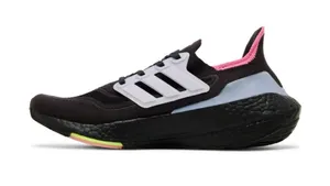adidas Ultra Boost 21 Gray Ice Purple Athletic Shoes Size 10 Womens thumbnail 1
