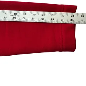 Lauren Ralph Lauren Red Toggle Jacket‎ Womens Large Black Velvet Shawl Collar thumbnail 8