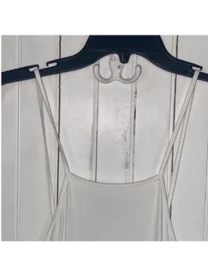 American Eagle Outfitters Soft & Sexy Bodysuit White Size L thumbnail 2