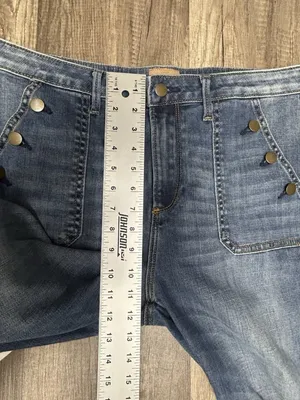 Driftwood Farrah Jeans Women’s Size 32 Flared (34x32) Wide Leg Western Cowgirl thumbnail 6