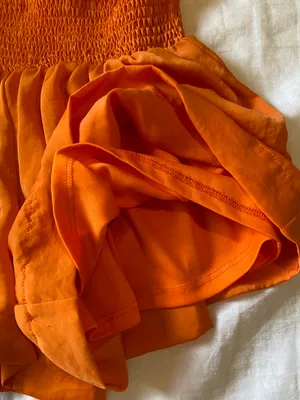 The Clothing Exchange Company Boutique Shorts  Orange thumbnail 4