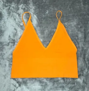 ORANGE BRALETTE TOP Size XS thumbnail 1