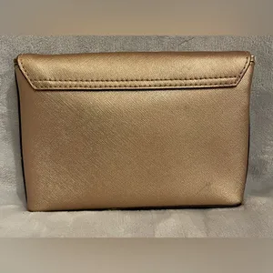 Kate Spade Sally Newbury Lane Rose Gold Crossbody Clutch Metallic Evening thumbnail 3