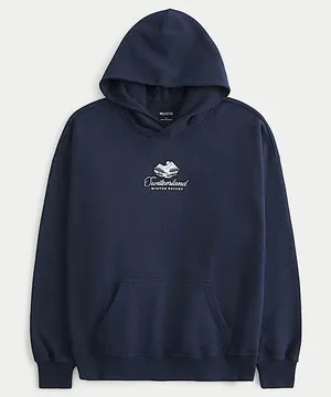 Navy blue Hollister Sweatshirt thumbnail 1